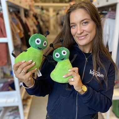 Lisa, butikschef i Børnloppen Valby