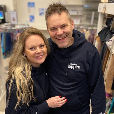 Katrine og Jacob, Indehaverne af Børneloppen Randers