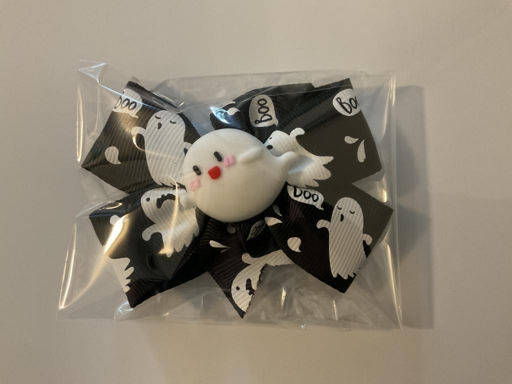 Halloween sort spøgelse
