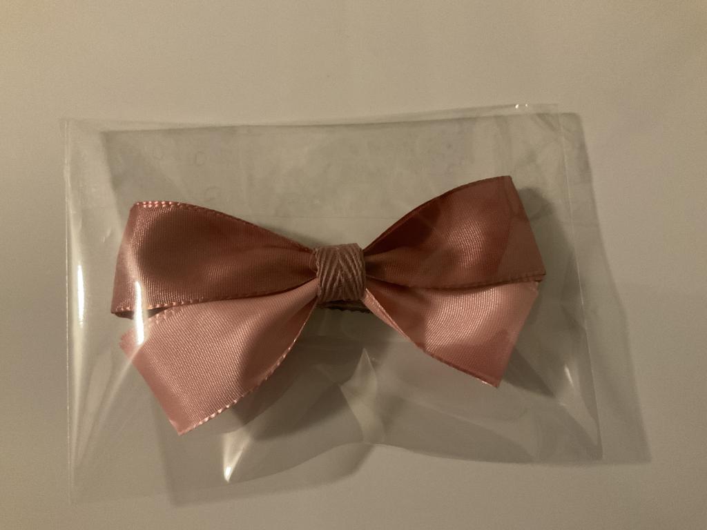 2 farvet gl.rosa spænde
