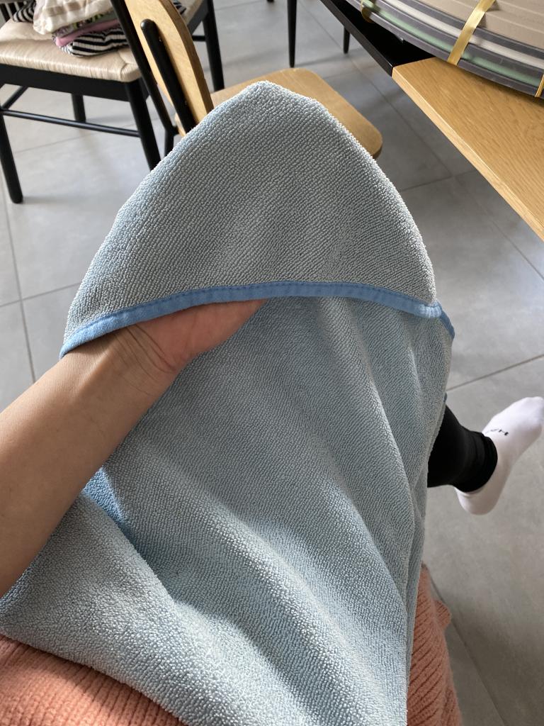 Biosol babytowel lyseblå