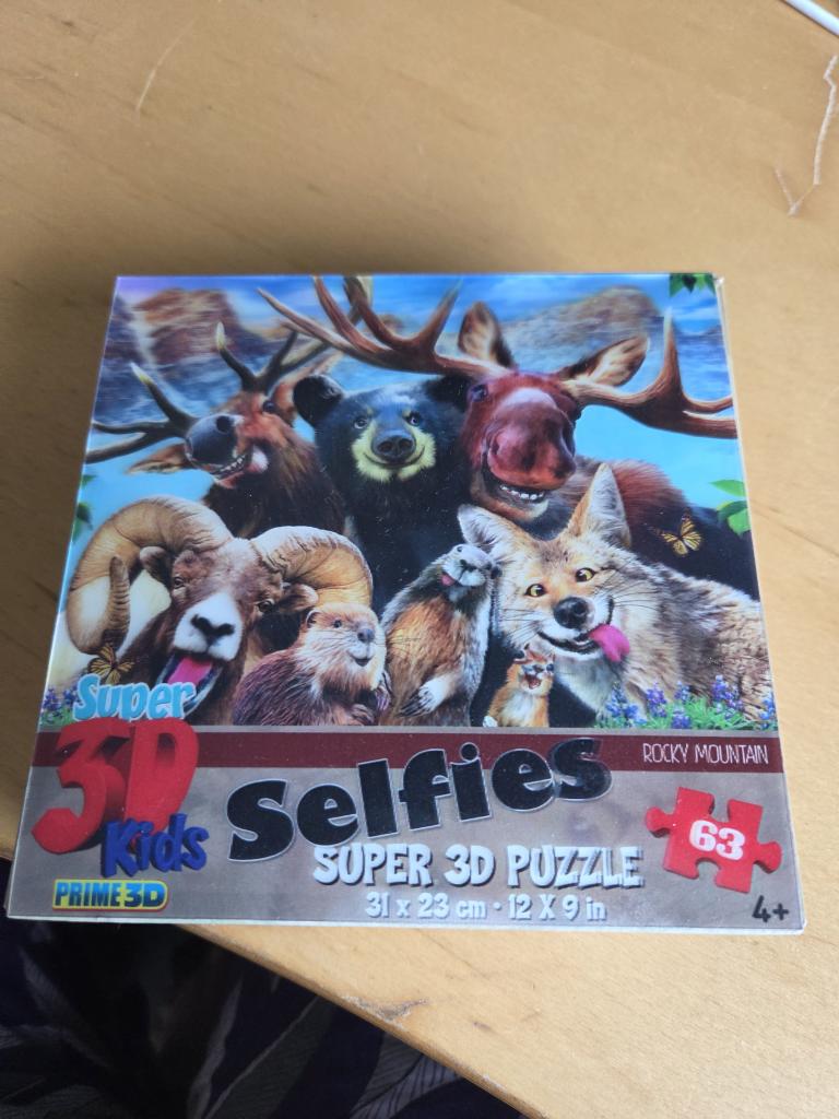 3d pusselspil