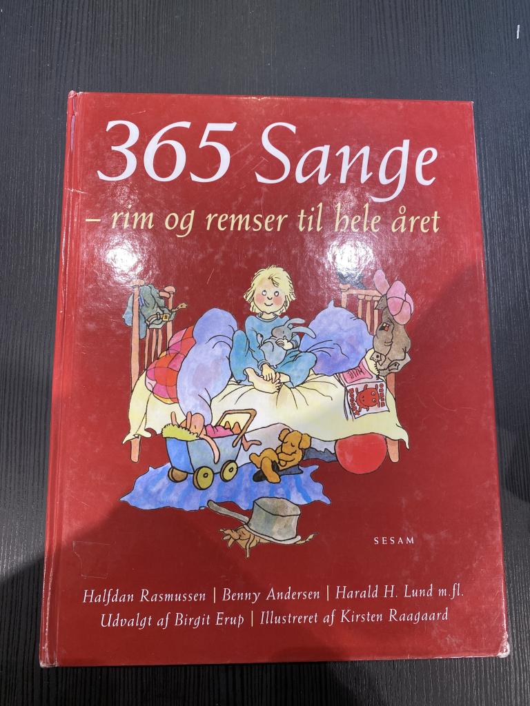 365 sange bog