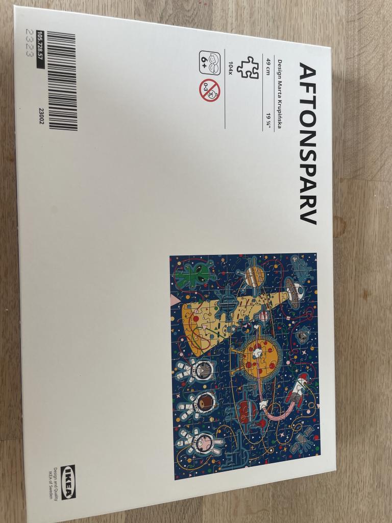 Puslespil rummet 1 Ikea