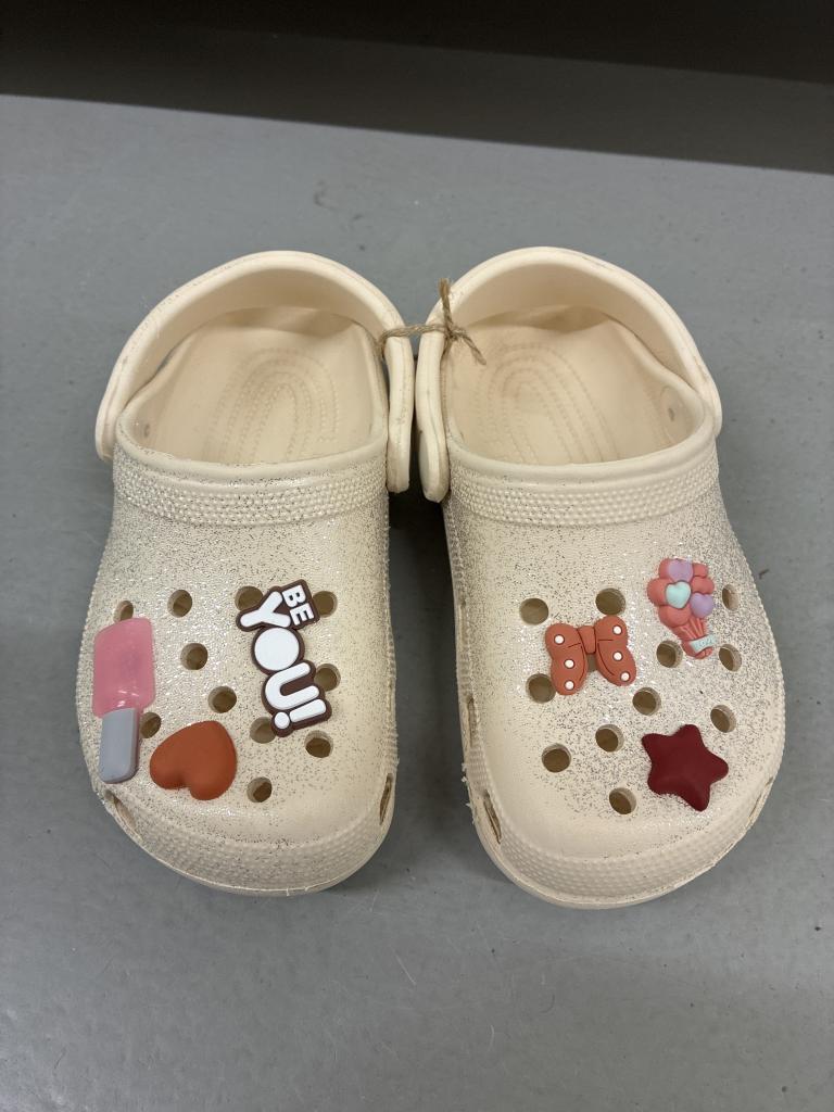 Nameit beige crocs 27