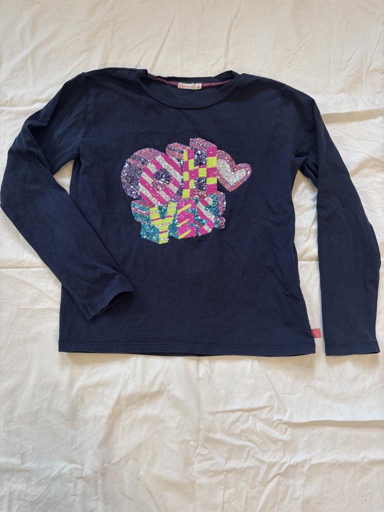 Billieblush bluse navy 10