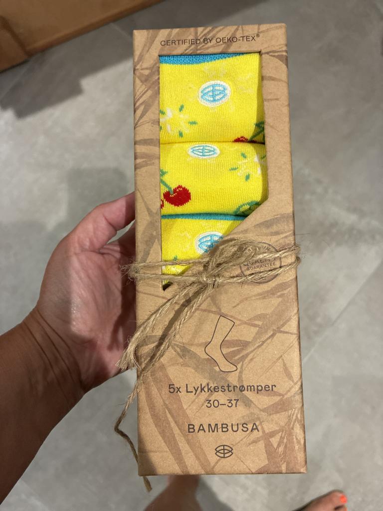 Bambusa strømp 30-37