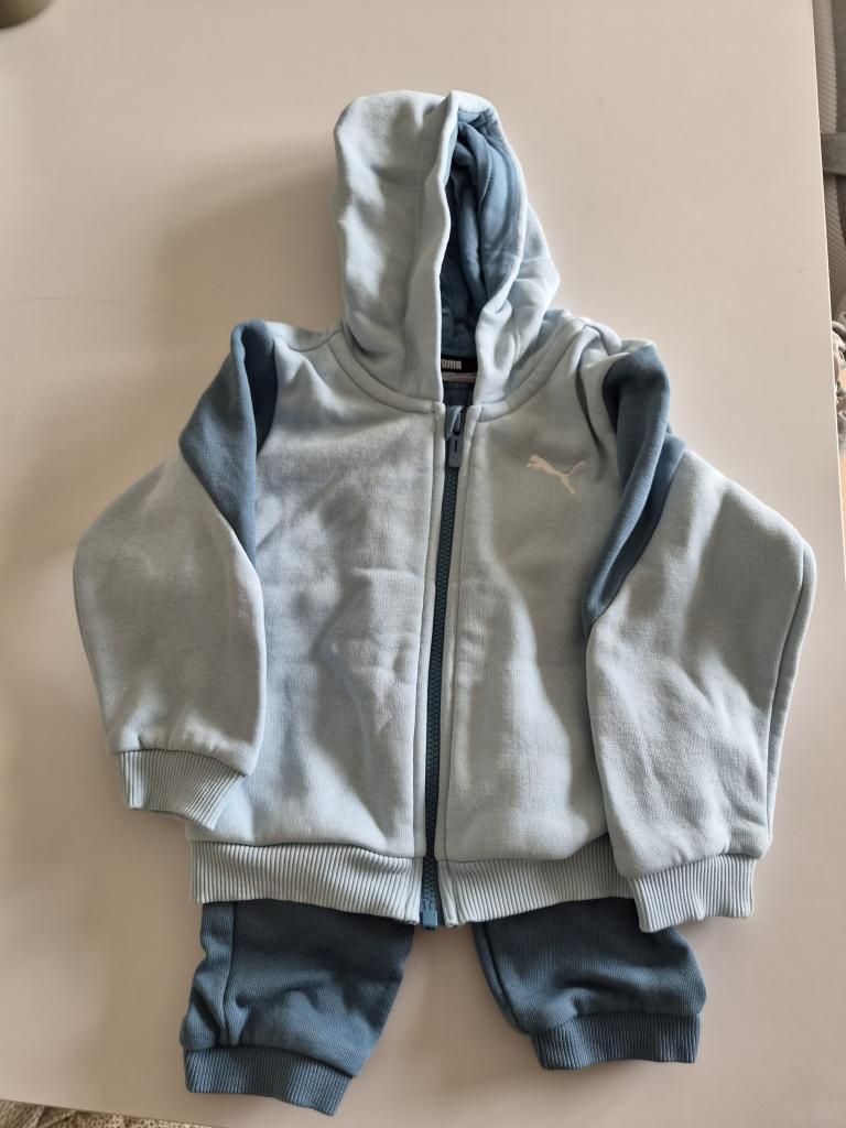M blå puma sæt str 74