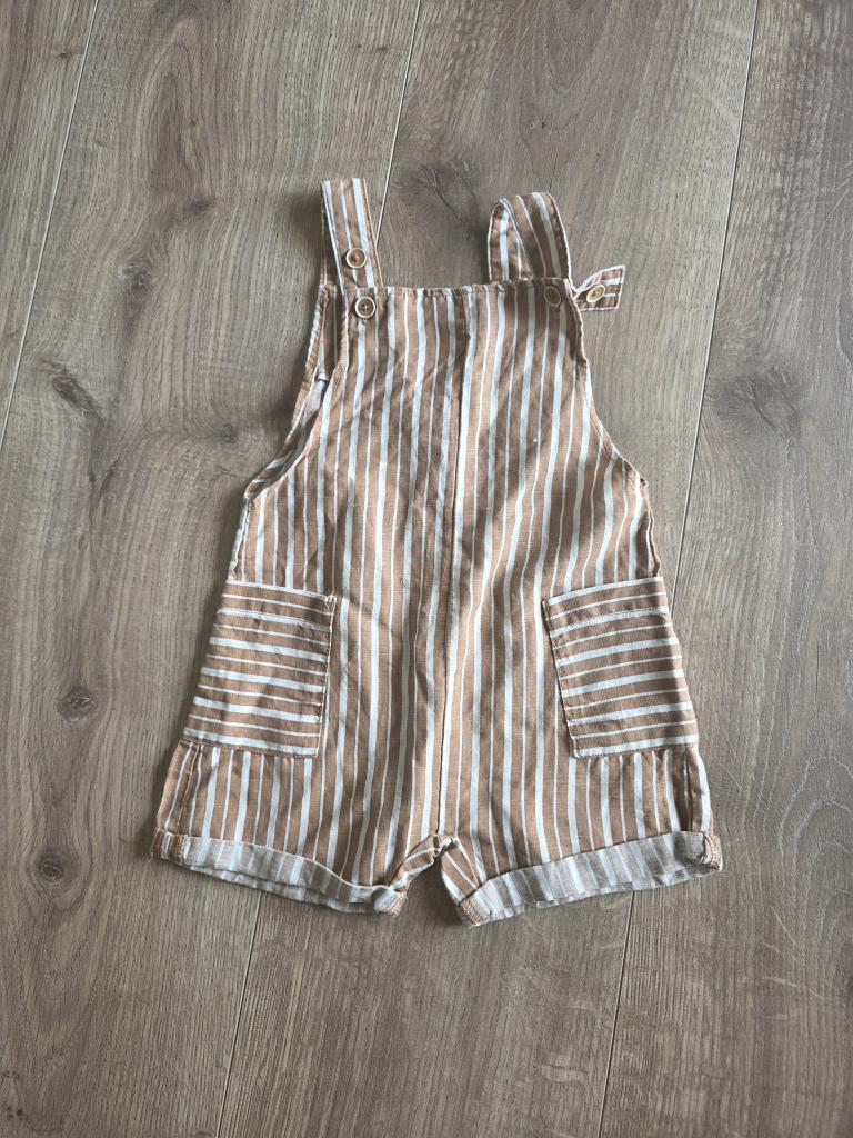 Zara stribet overalls 92