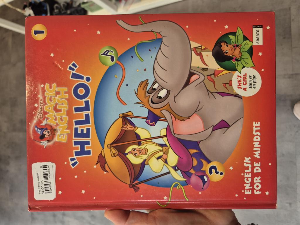 Bog Disney engelsk