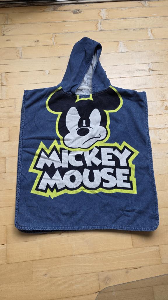 Badeponcho, mickey m