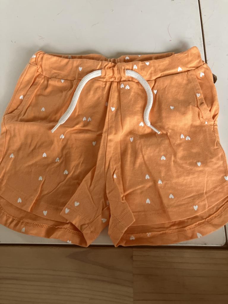 NI shorts orange str. 98