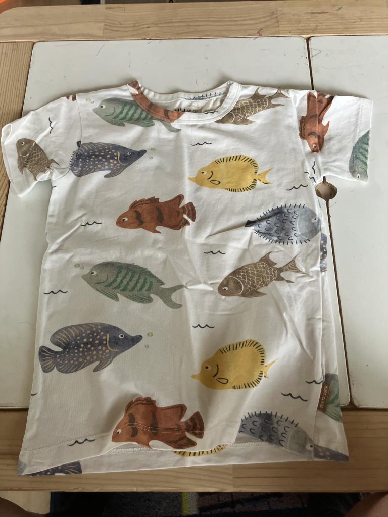 HC t-shirt fisk str. 98