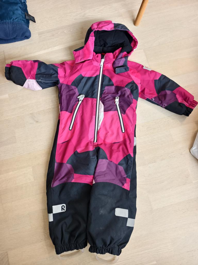 flyverdragt,reima,pink,98