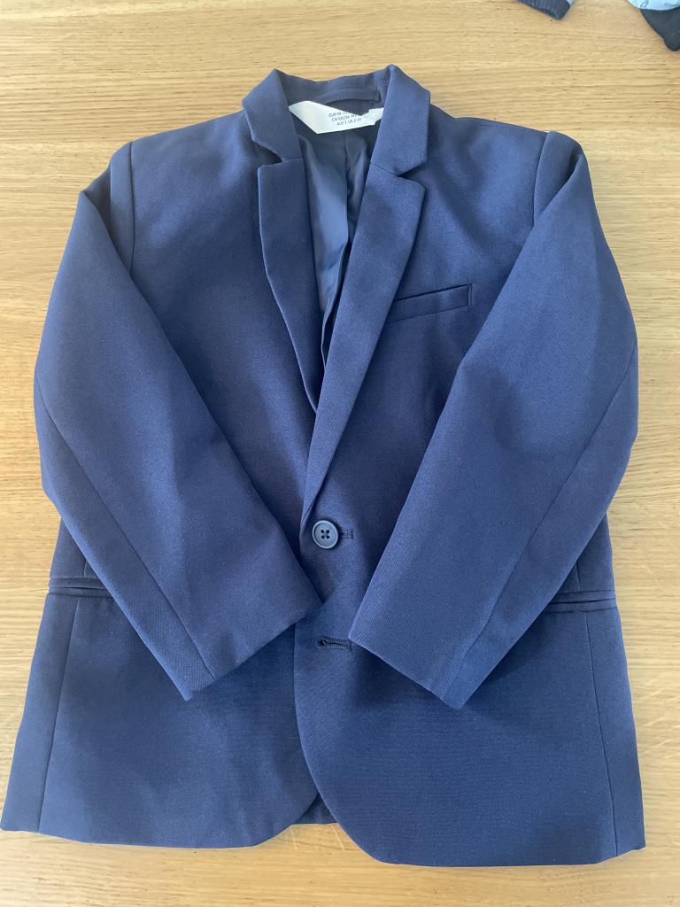 H&M blå blazer 98