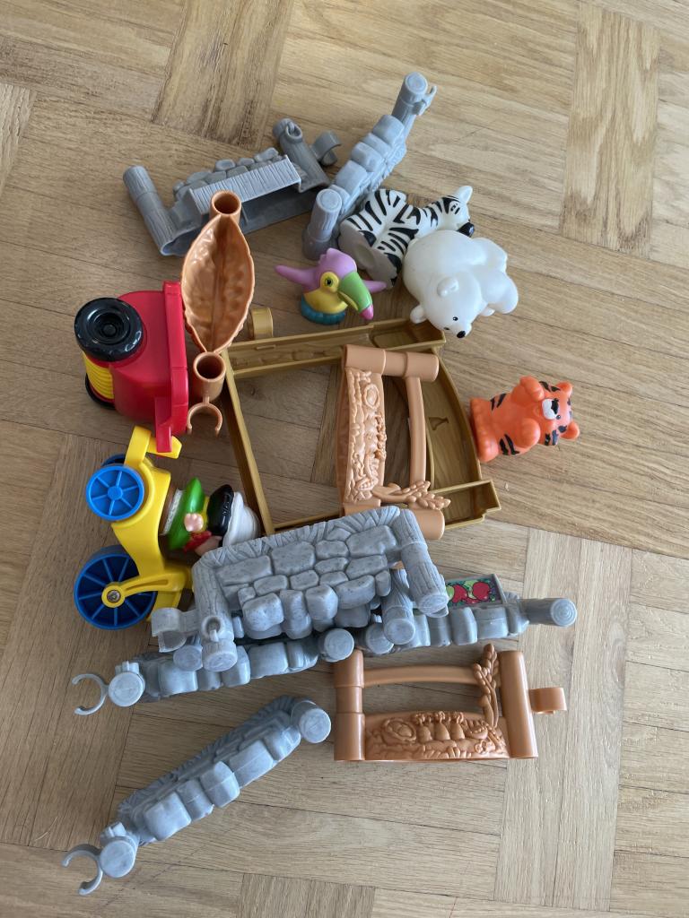 Fisher price zoo udstyr