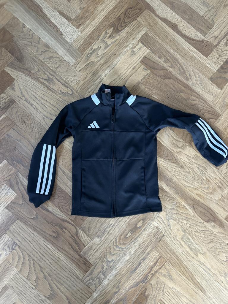 Adidas trøje lynlås 128