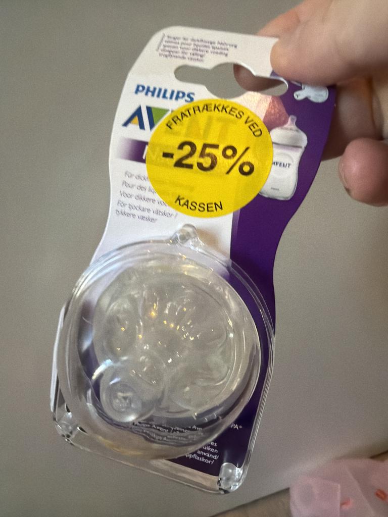 Philips avent suttehoved