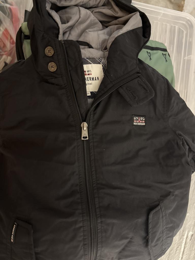 Ben Sherman sort jakke