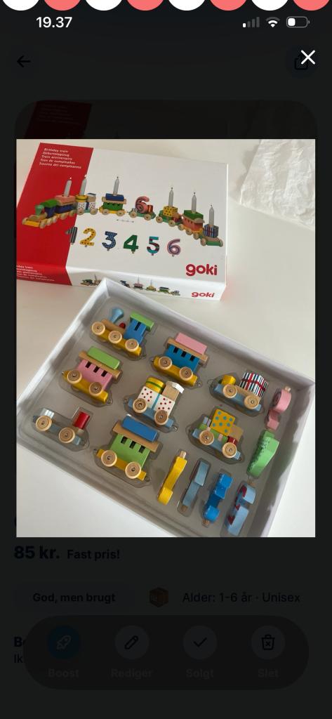 Fødselsdagstog Goki