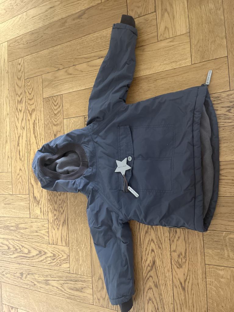 Miniature anorak blå 98