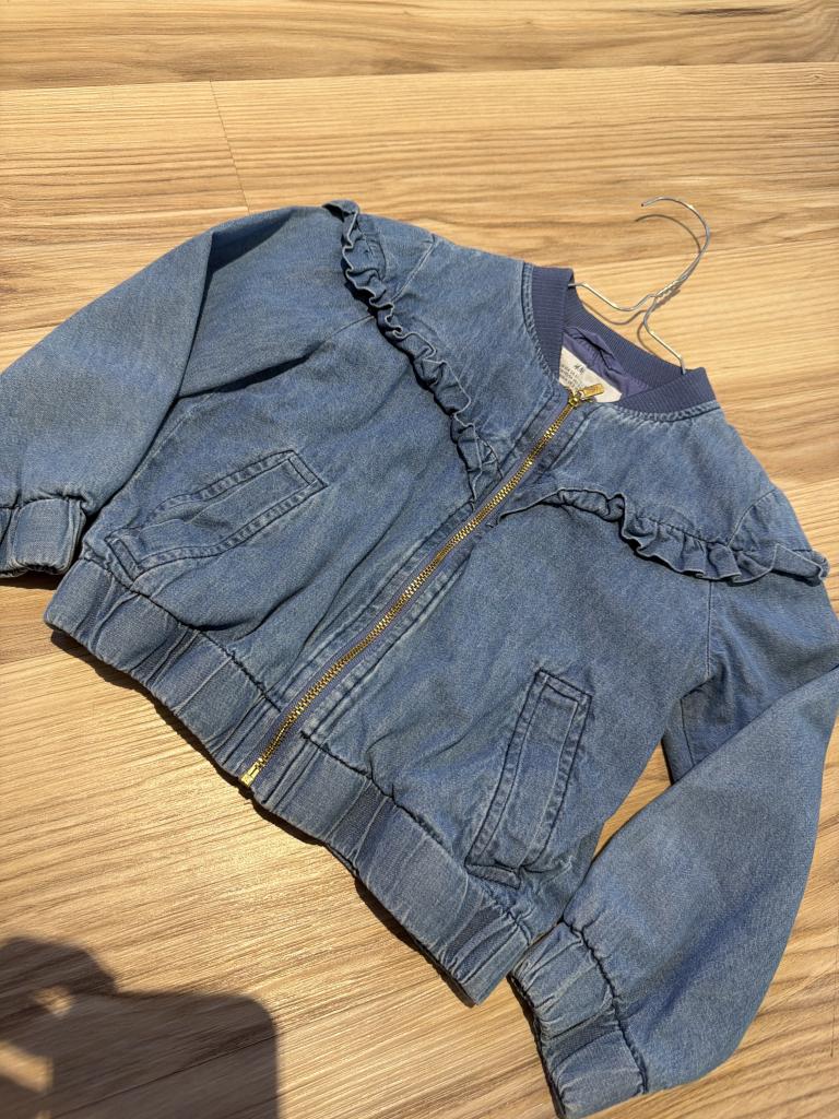 H&M cowboy zip 3/4 år