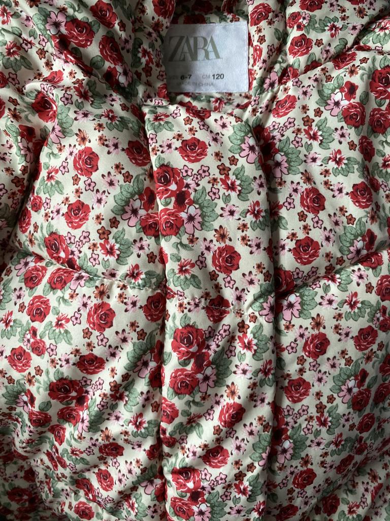 ZARA jakke blomster 120