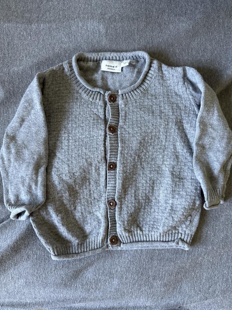Name it grå cardigan 62