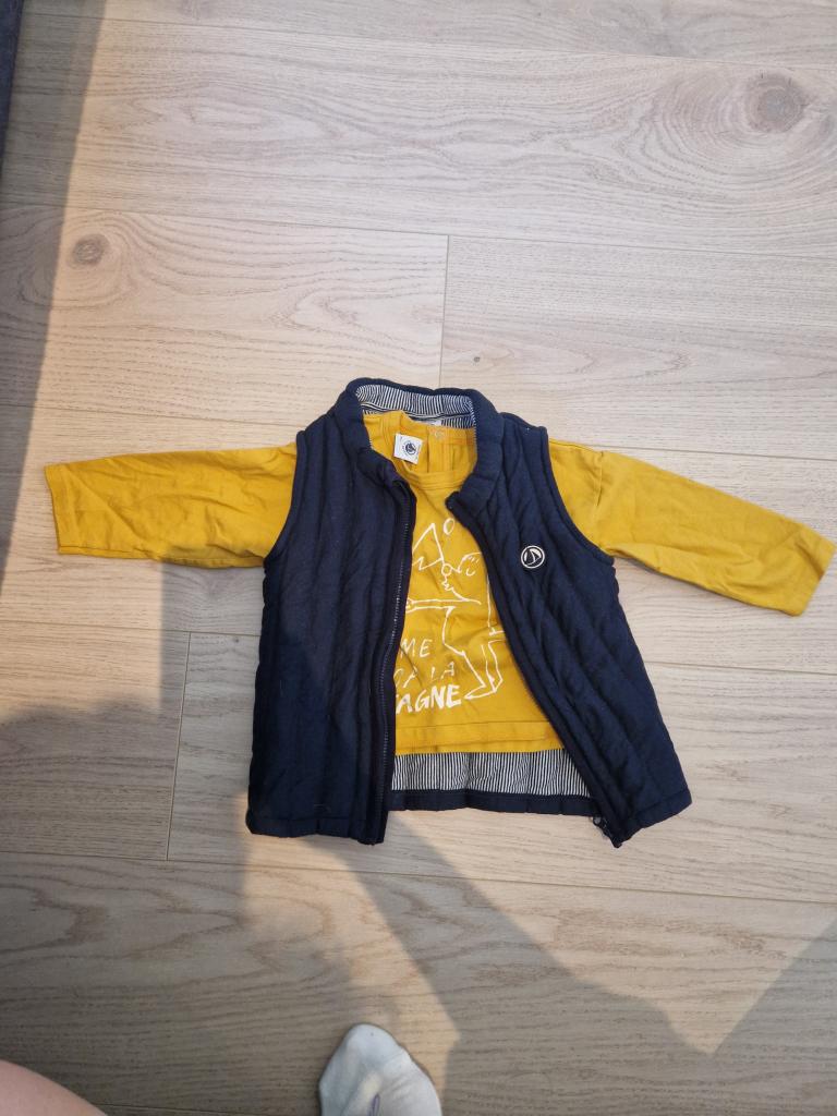 Petit Bateau trøjesæt 80