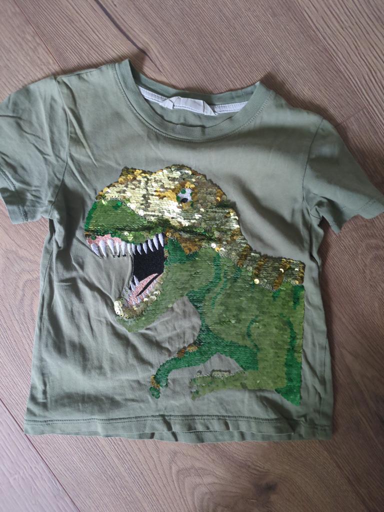 H&M dino tee 104