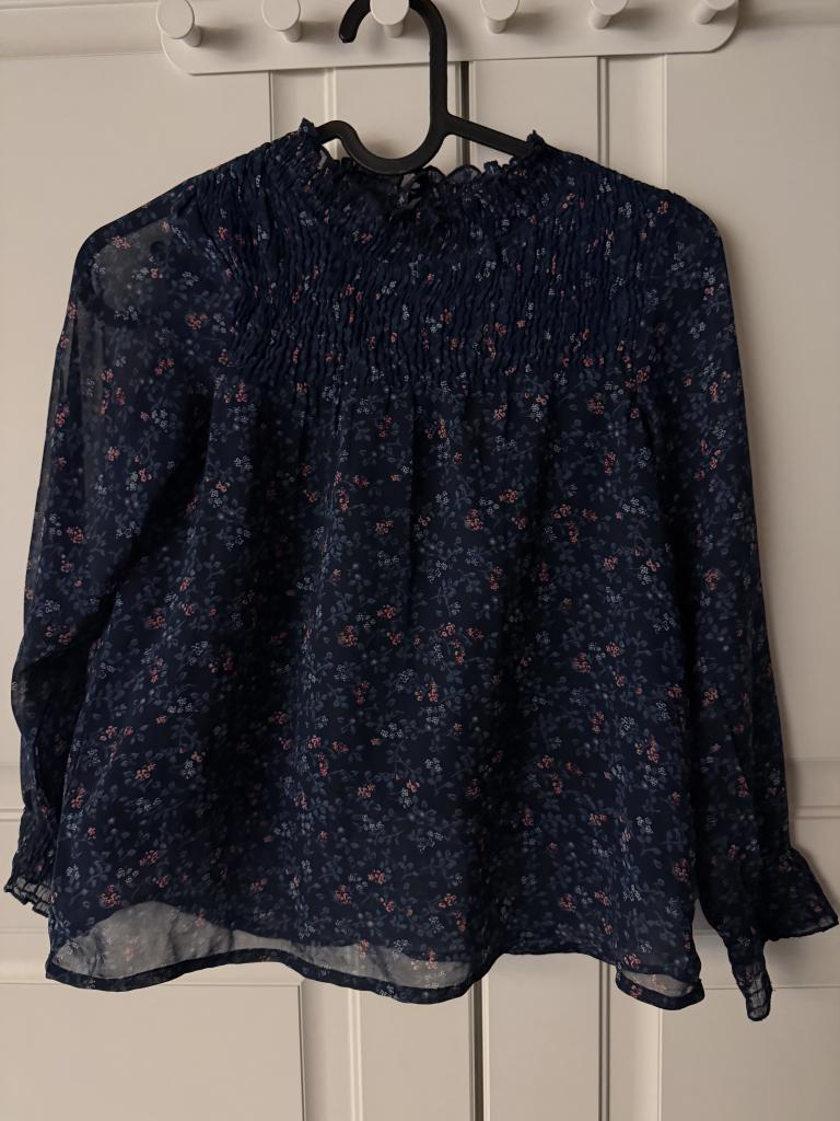 Creamie bluse str. 128