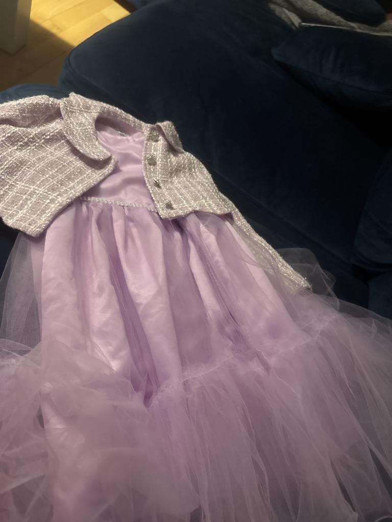 BB festkjole, str. 5år