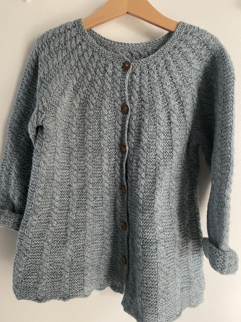 Cardigan strik 8år