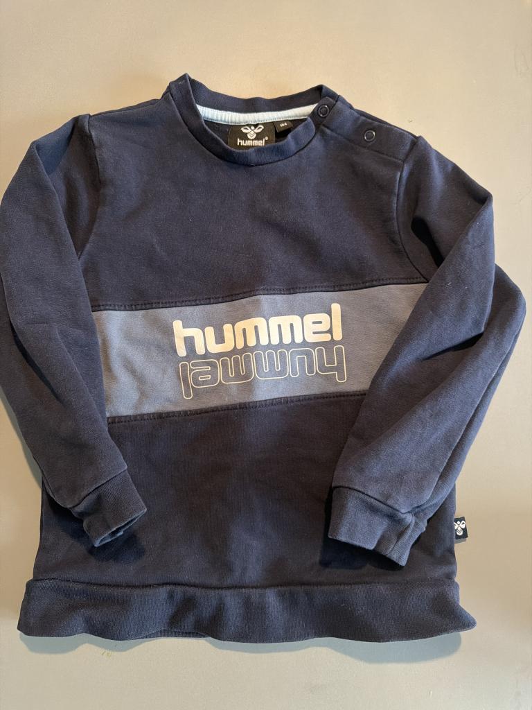 Hummel trøje 104 blå