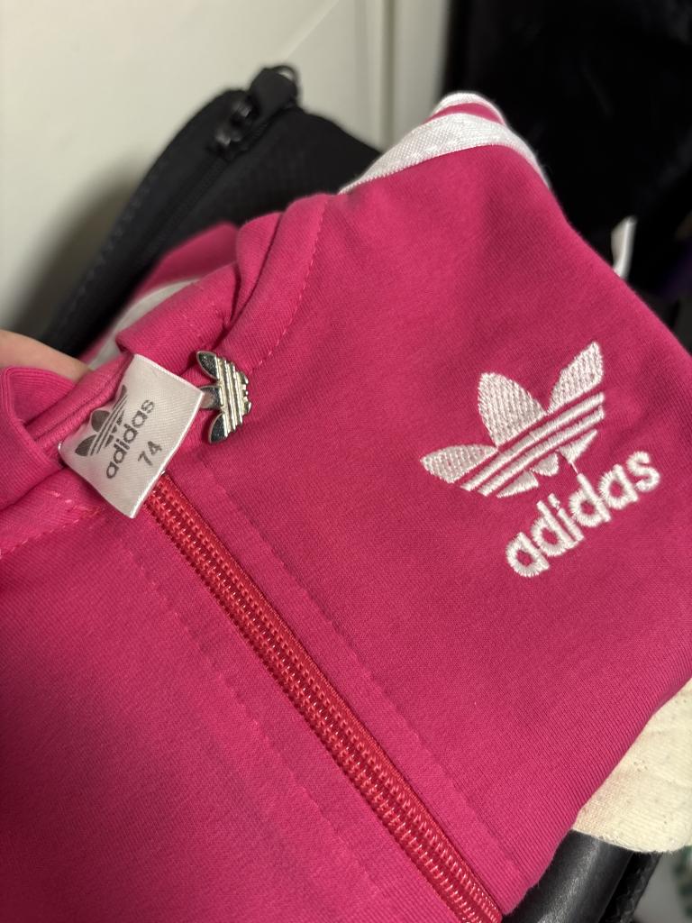 Adidas pink joggingsæt