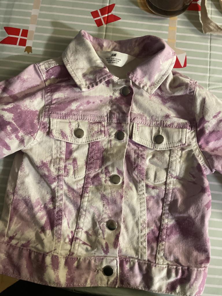 H&M denim jakke 110