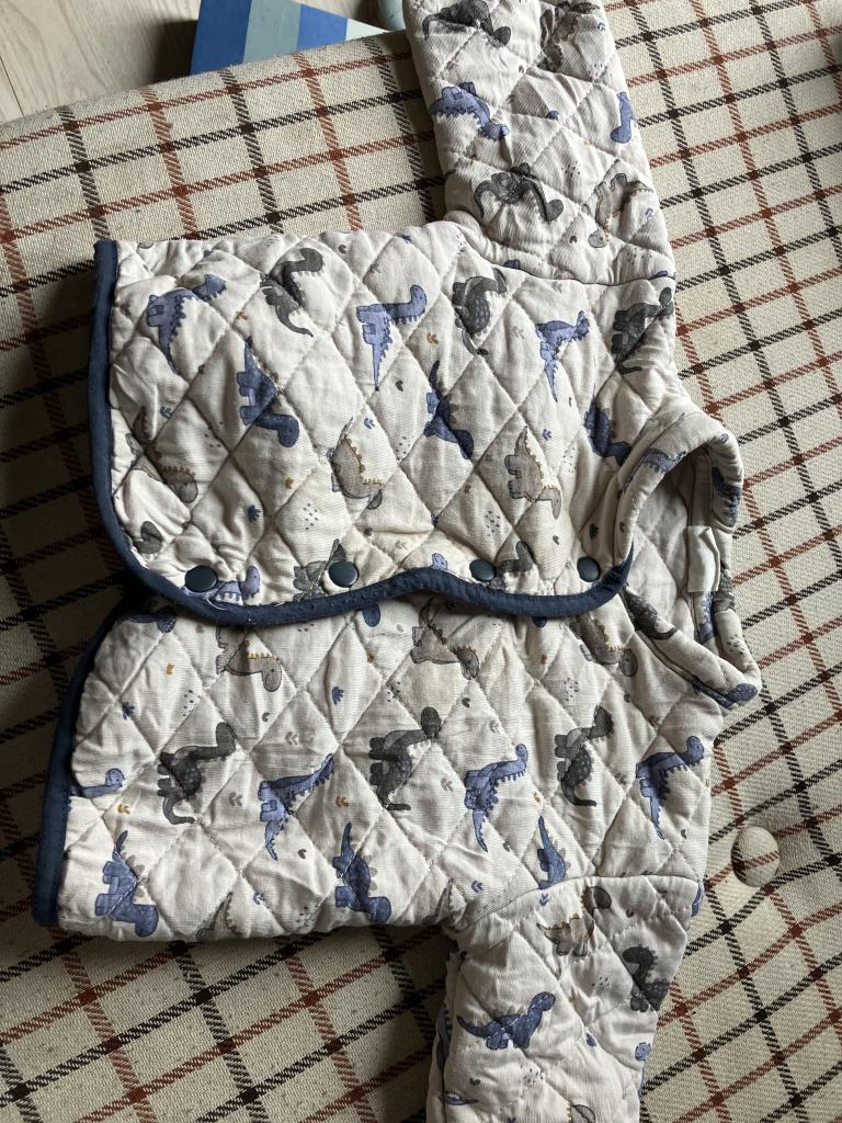 Dino quilt-jakke 80