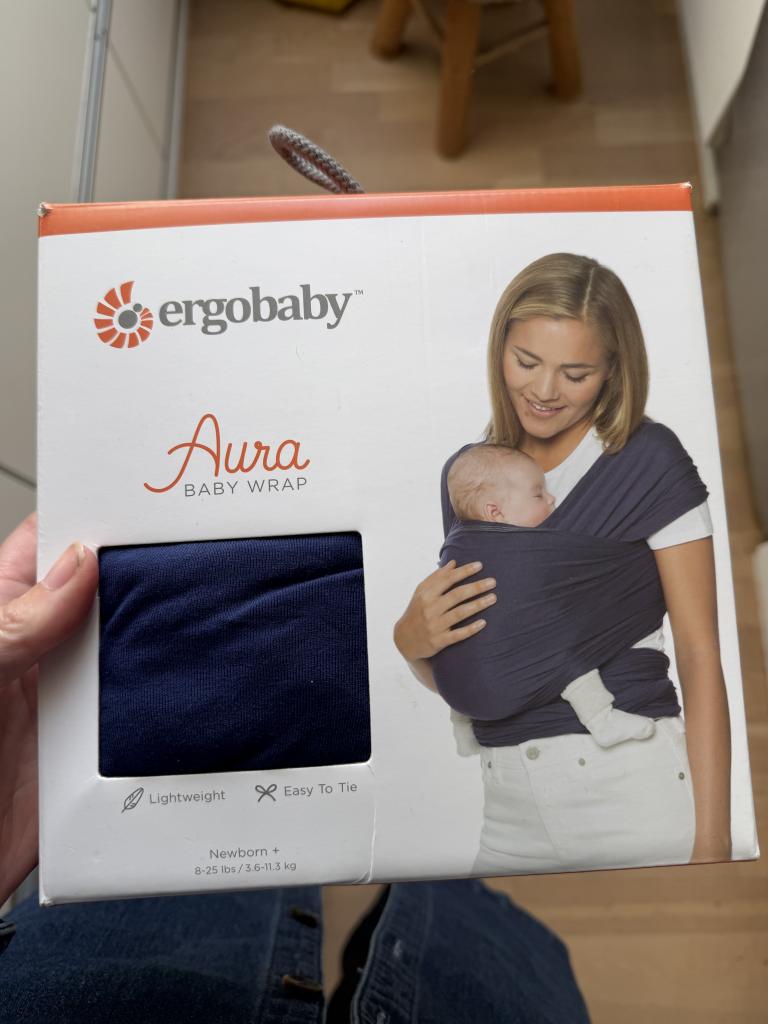 Ergobaby strækvikle blå