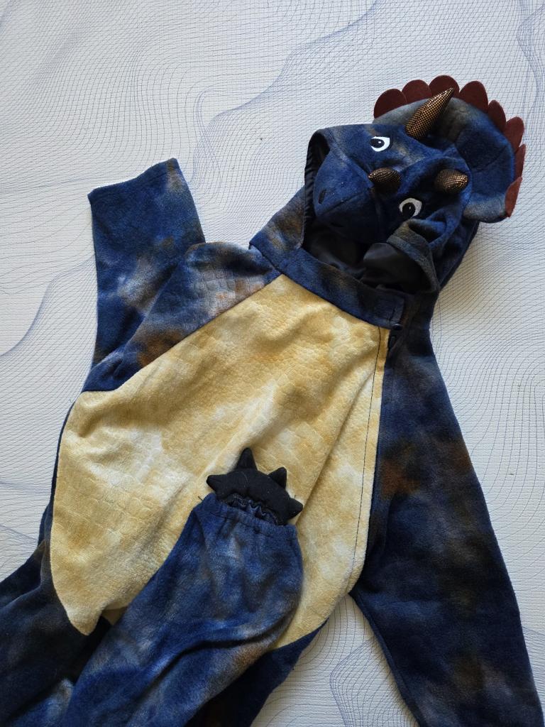 Dino kostume str 2-3y