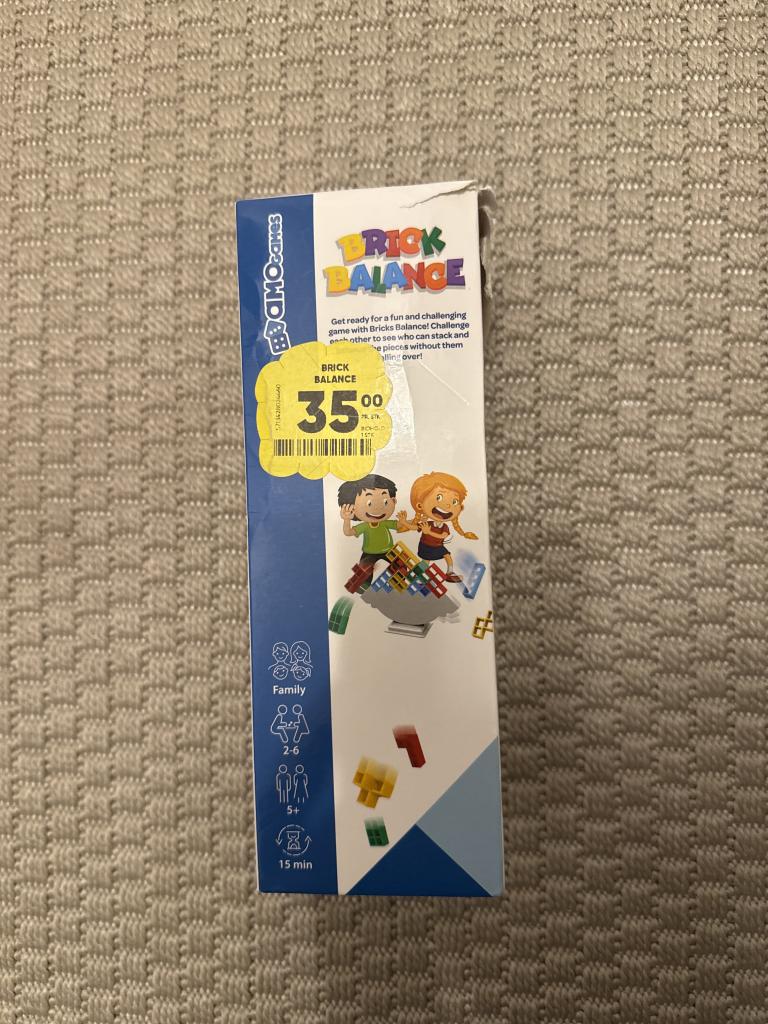 Brick spil balance