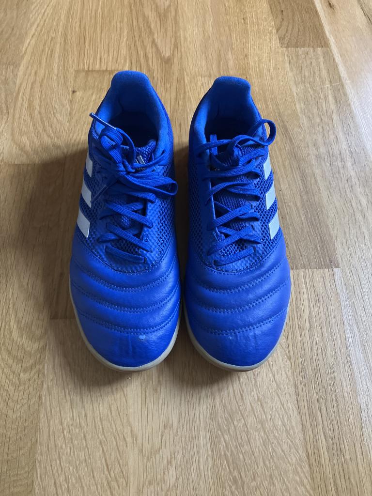 Adidas blå sko 37,5