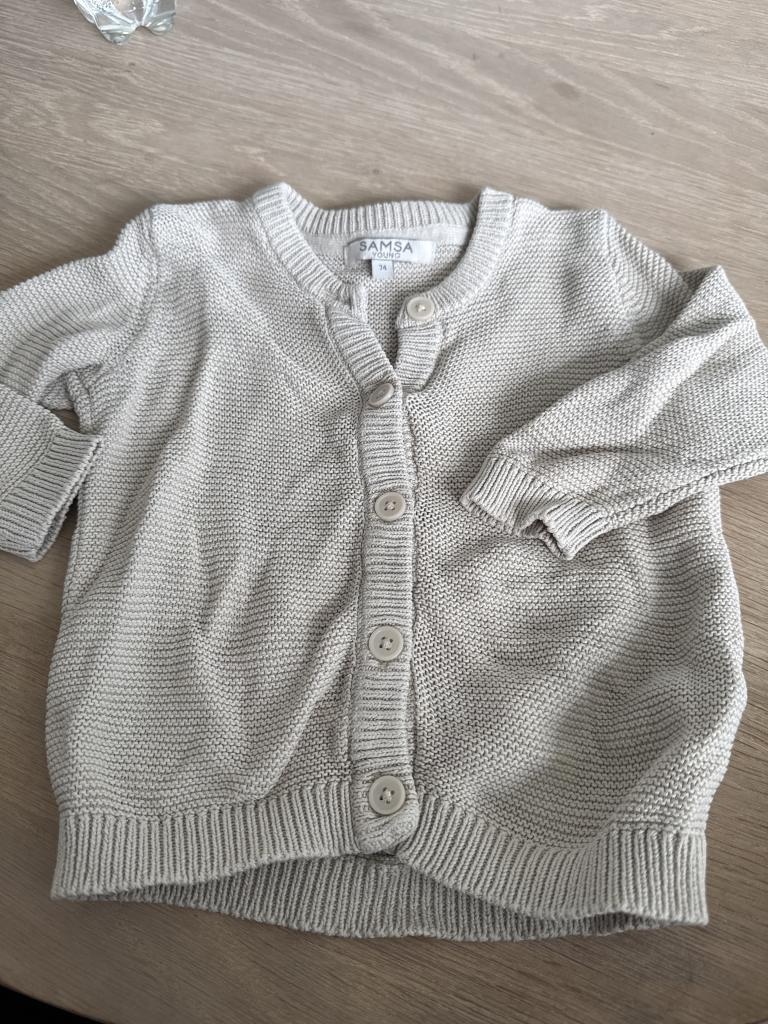 Beige trøje 74 samsa