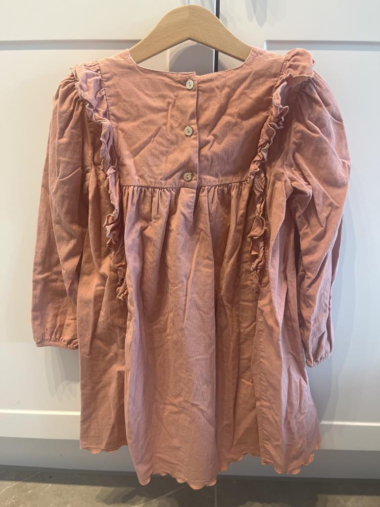 Mm kjole læ rosa 116