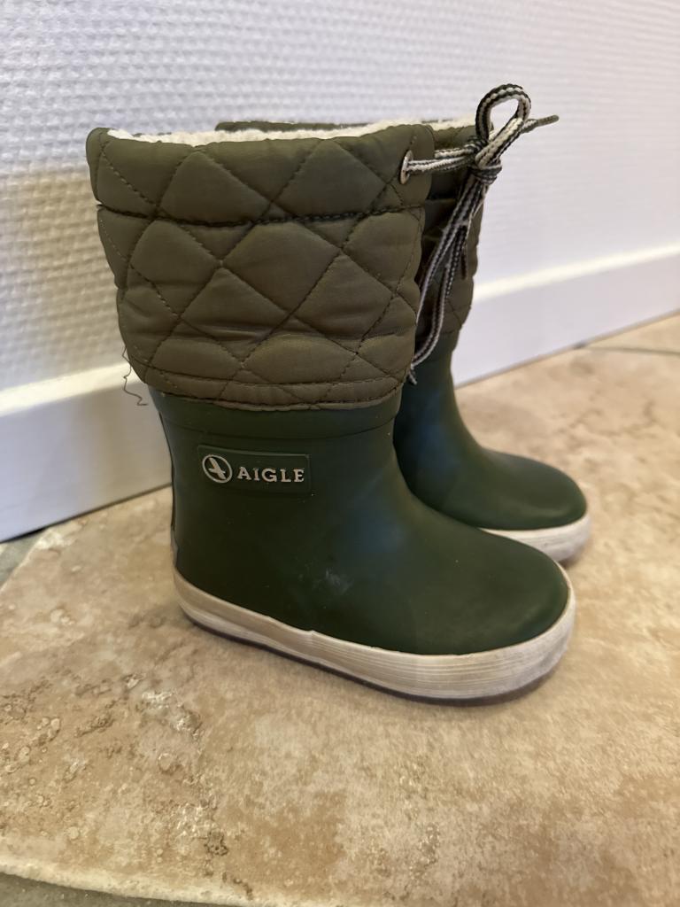Aigle 22 grøn termostøvl