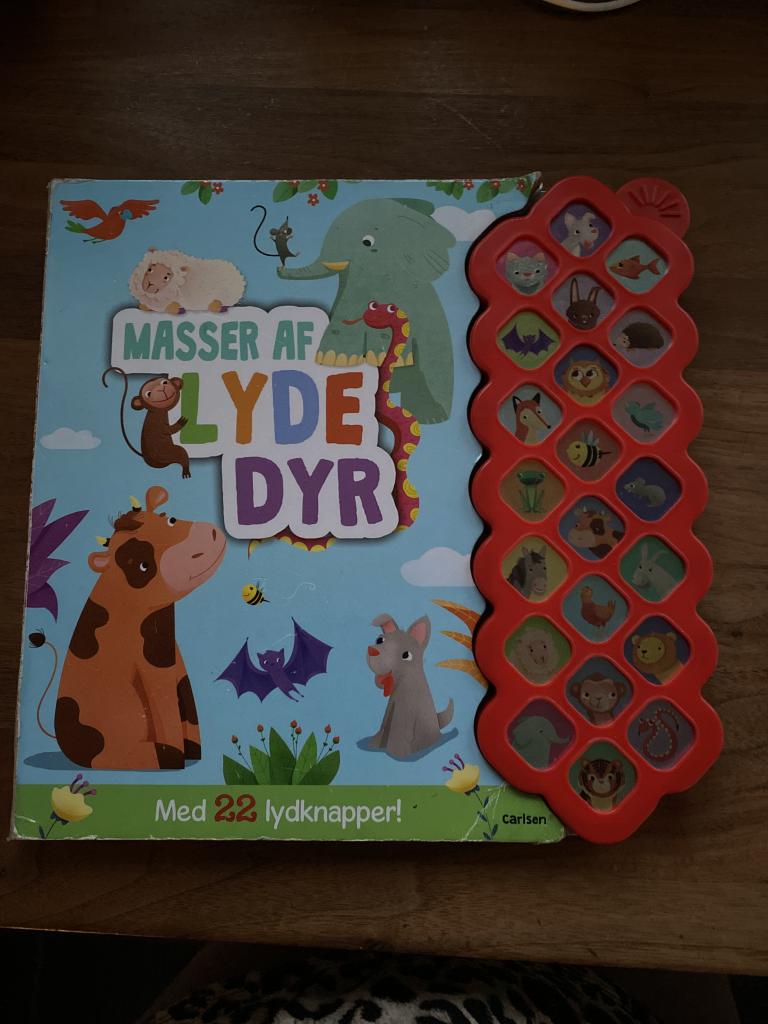 Bog masser af lyde dyr