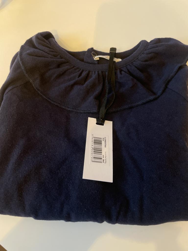1+in bluse blå 36m
