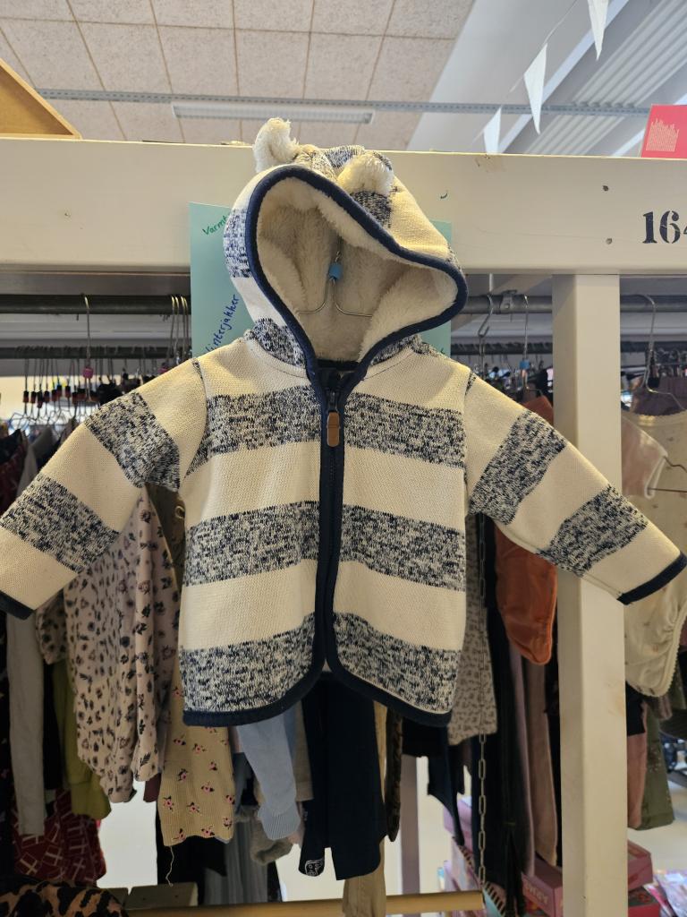 H&M jakke m/pels 62