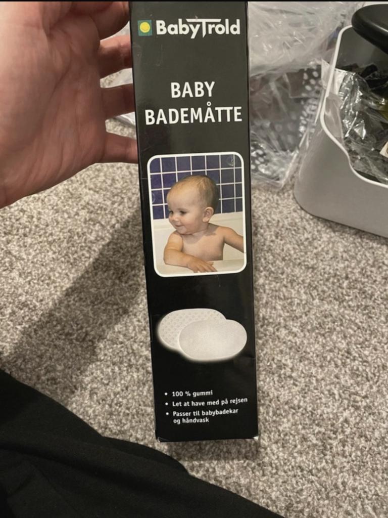 Bademåtte med sugekop