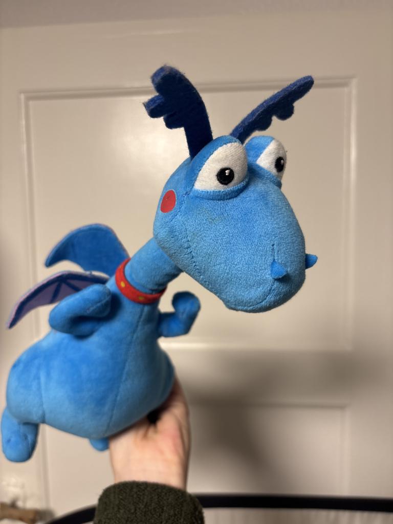 Blå dragebamse
