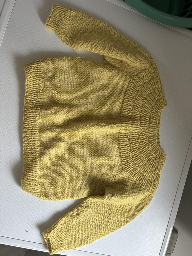 Hj.strik uld sweater 3 år